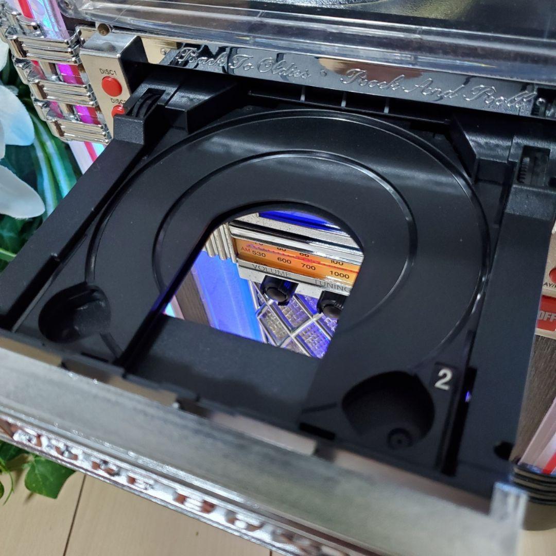 アンティーク レトロ ジュークボックス CDプレーヤーオーディオ直接引き取り限定