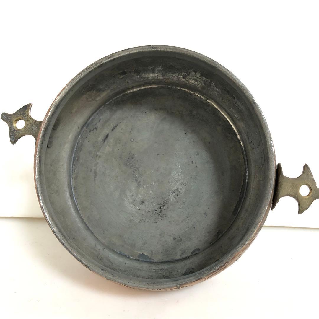 【現状品】真鍮製お弁当箱2段　アンティーク　インテリア　ビンテージ