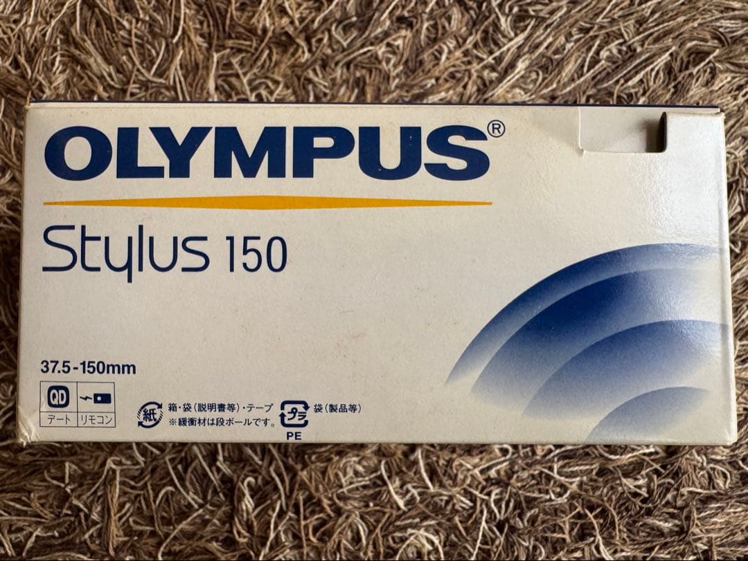 【箱取説有・付属品未使用】OLYMPUS　オリンパス　STYLUS 150