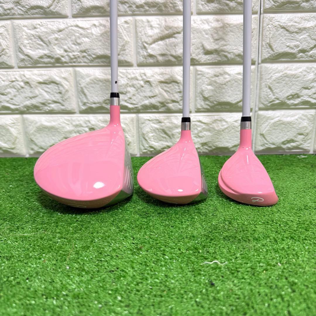 ゴルフセット　初心者応援　レディース　PureSpin 右打ち　ラウンドOK