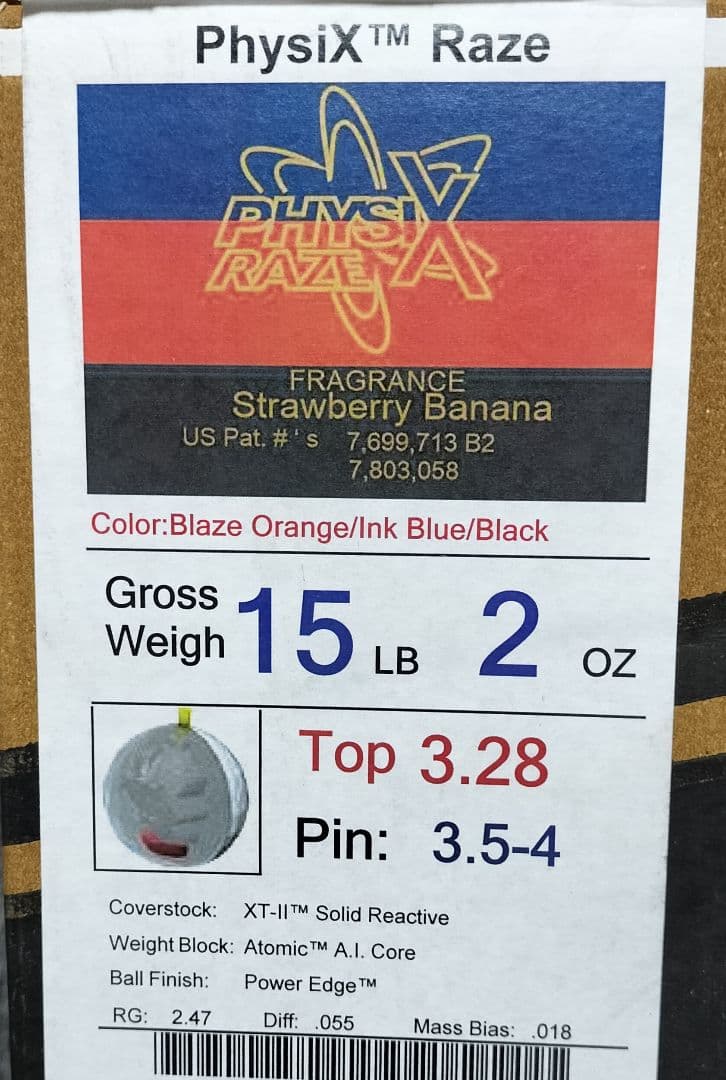 未使用　STORM フィジックス レイズ 15ポンド