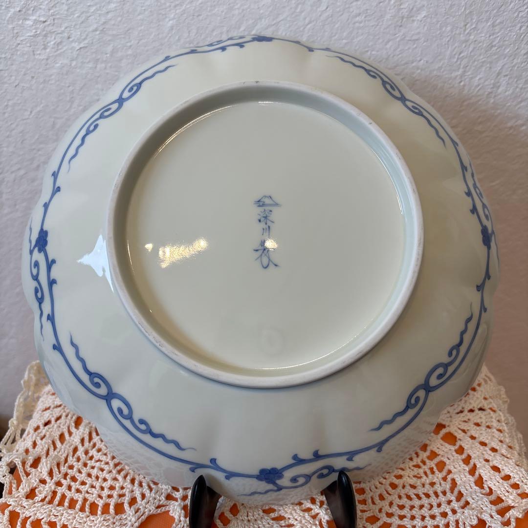 深川製磁　大皿未使用