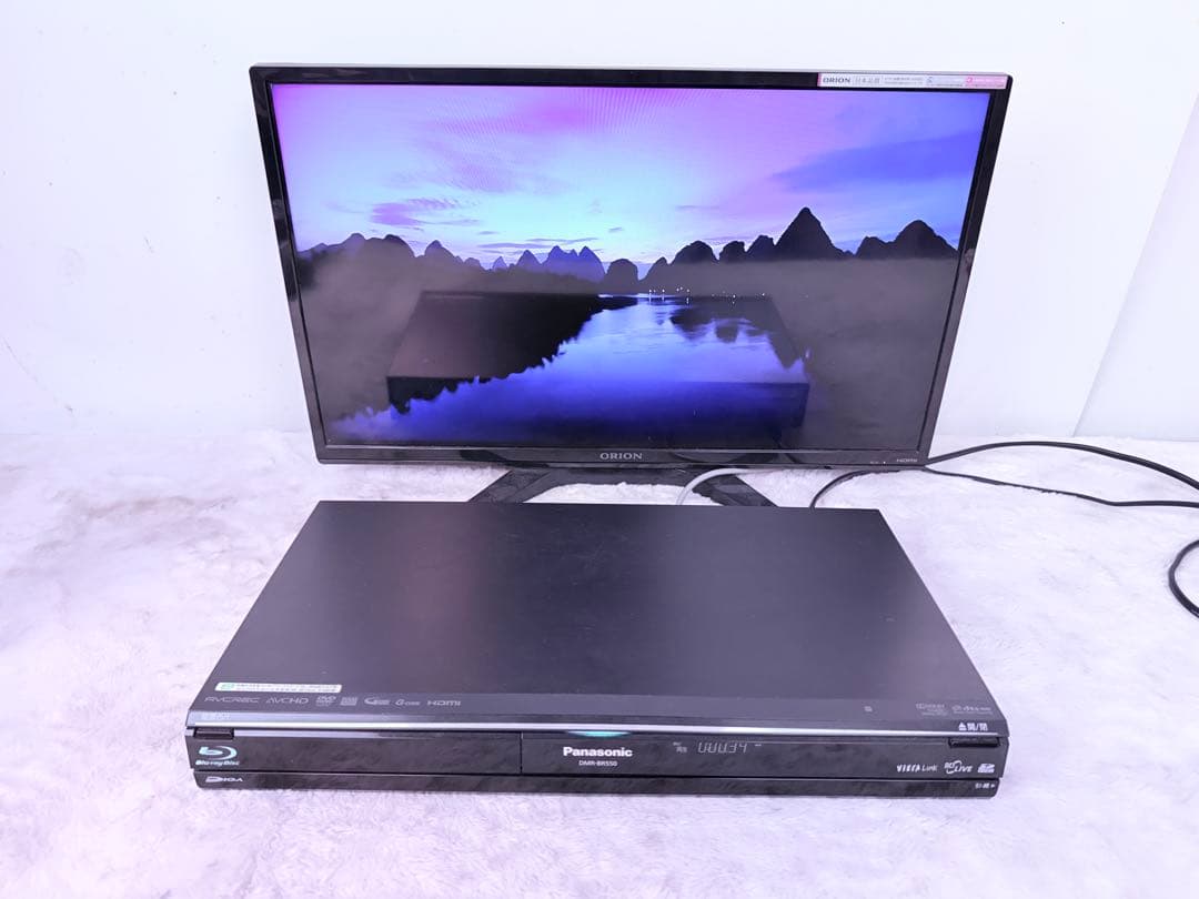 Panasonic DIGA DMR-BR550BDレコーダー説明書付すぐ視聴可