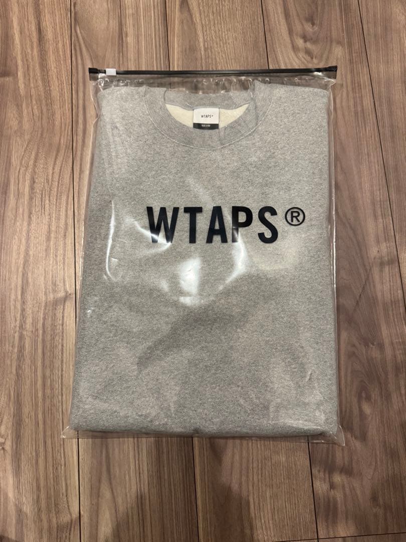 トップス WTAPS IDENTITY SWEATER COTTON GRAY
