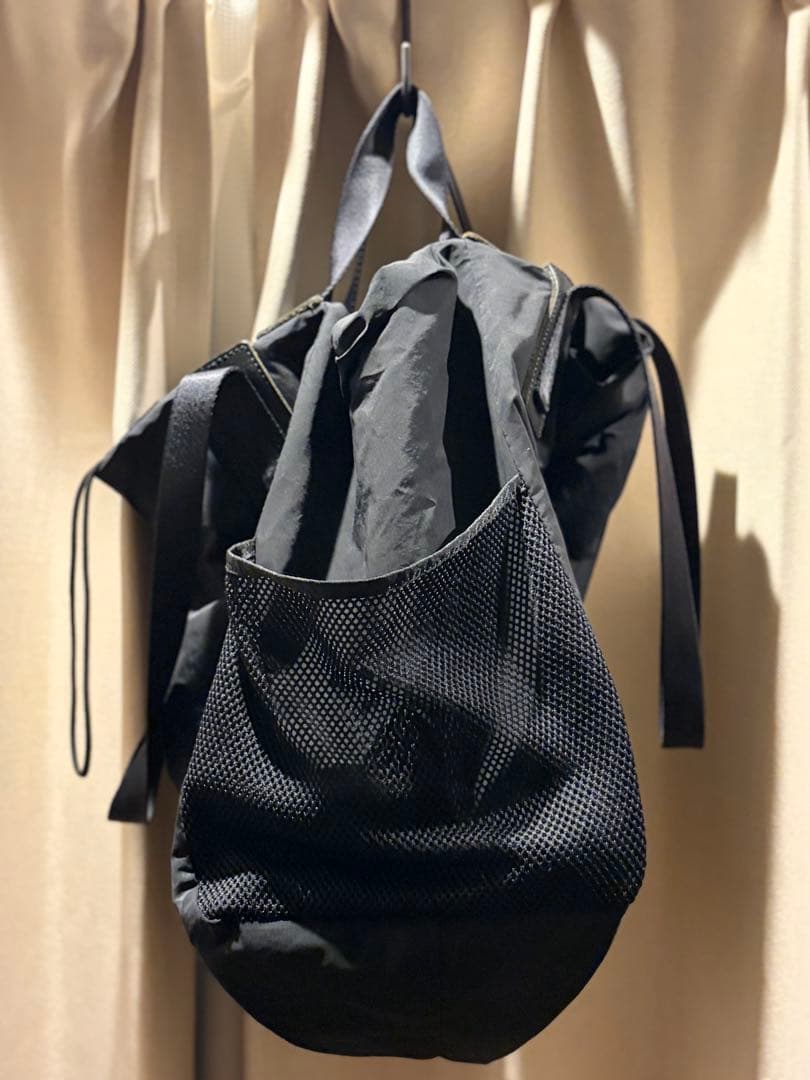 hender schema 巾着バッグ