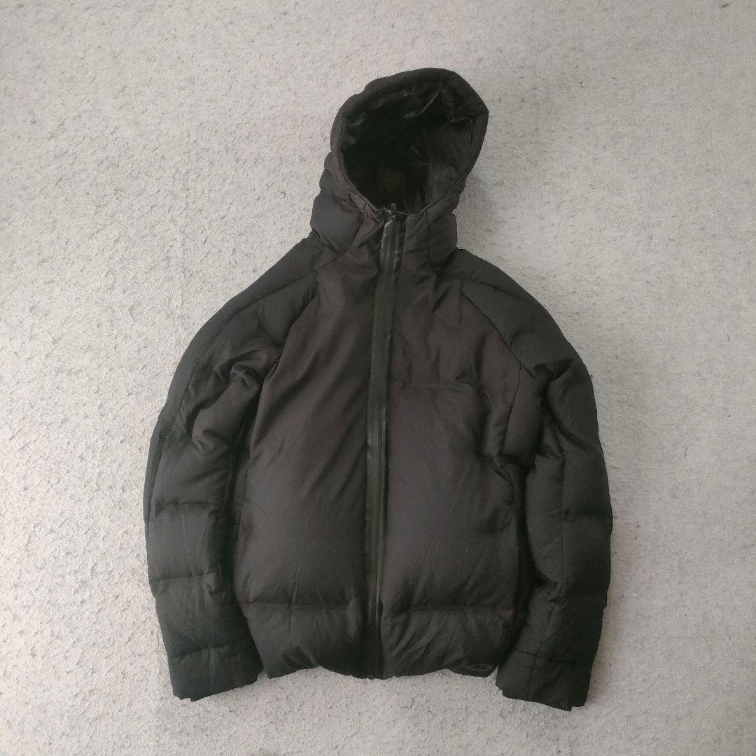 OAKLEY ダウンジャケット ブラック フーデッド テック y2k