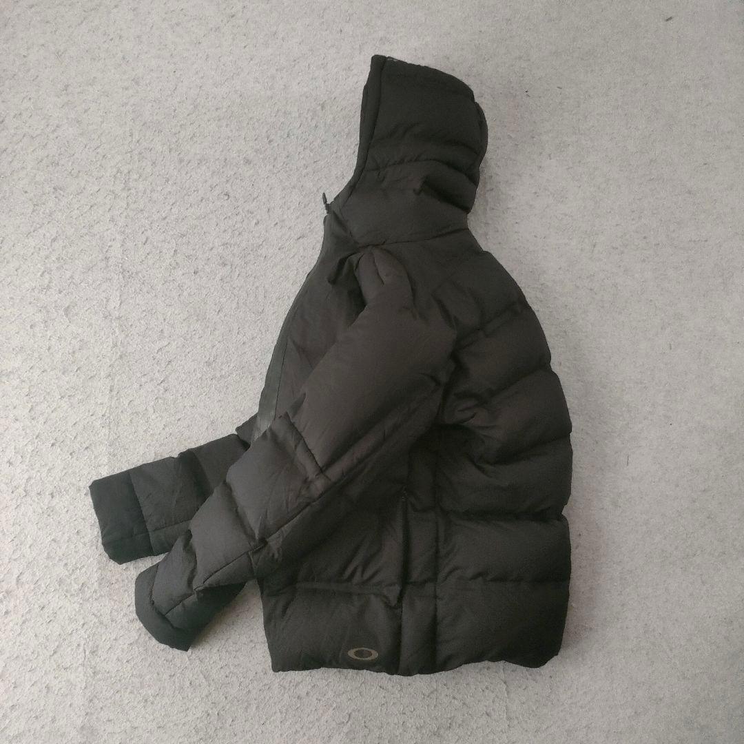 OAKLEY ダウンジャケット ブラック フーデッド テック y2k