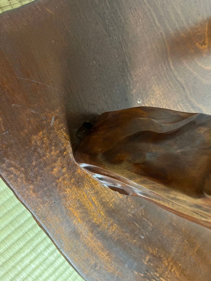 【希少・価格交渉OK】欅 けやき一枚板 ローテーブル 座卓 和室家具