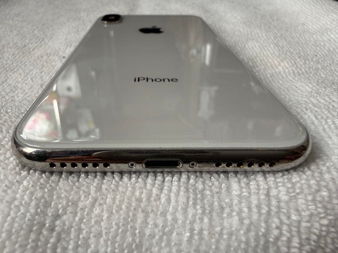 Apple iPhone X 256GB シルバー 本体