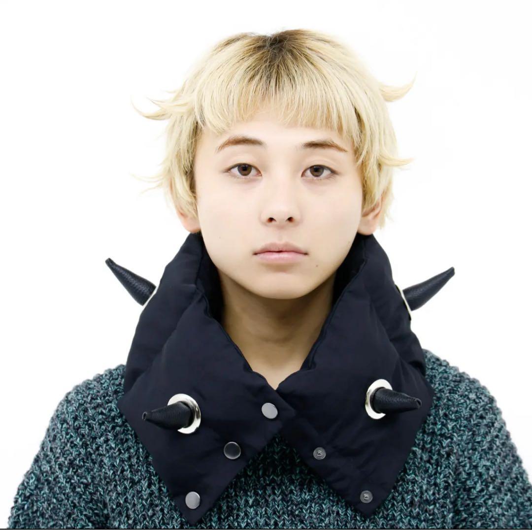 棘ネックウォーマー Black isecai