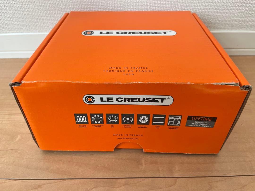 LE CREUSET ココットロンド20cm チェリーレッド
