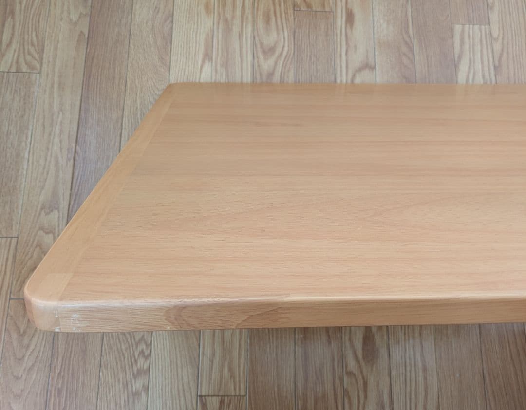 無印良品 木製テーブル　７０×７０ｃｍ　ラバーウッド材　ナチュラル
