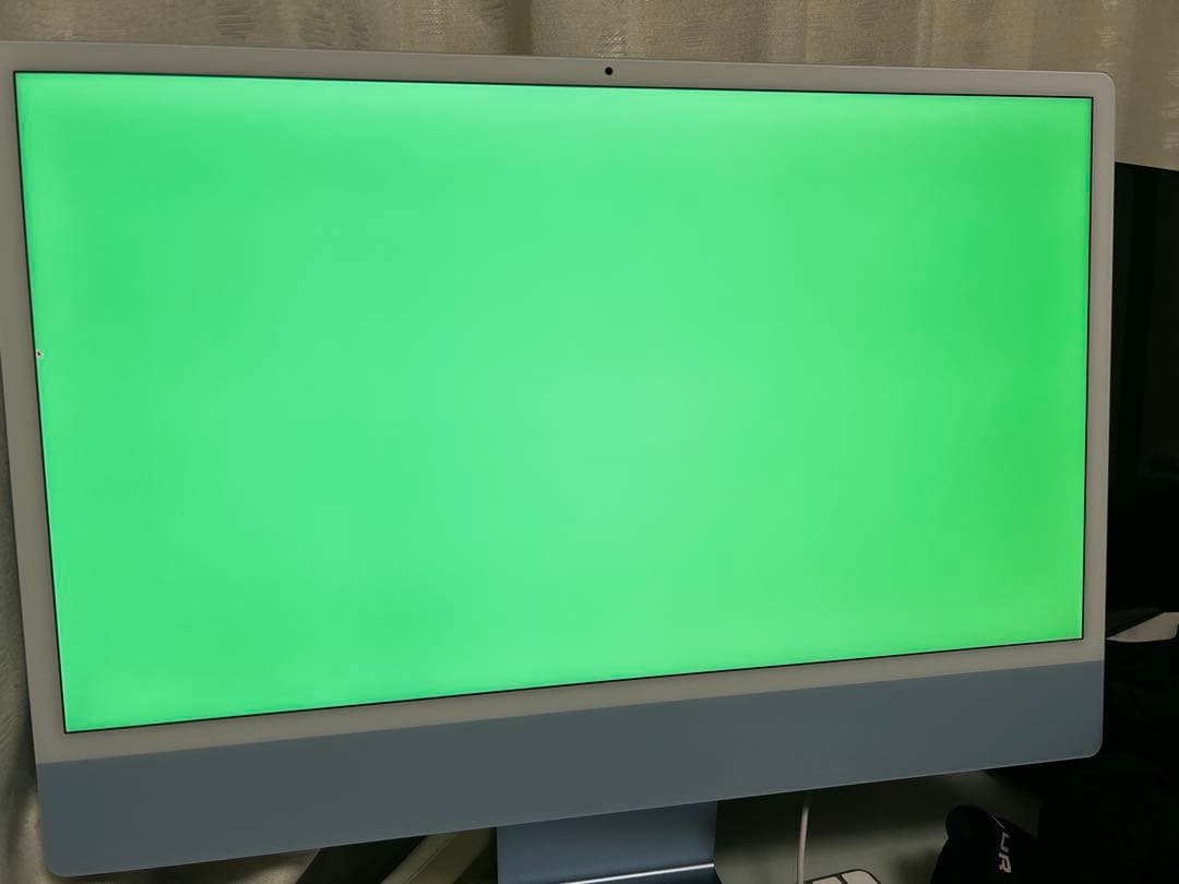 【美品】Apple iMac 24インチ ブルー M1 8コアCPU