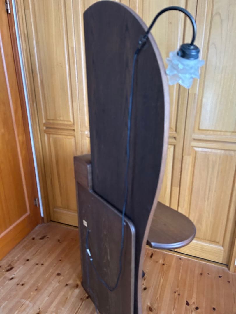 木製アンティークドレッサー・鏡台