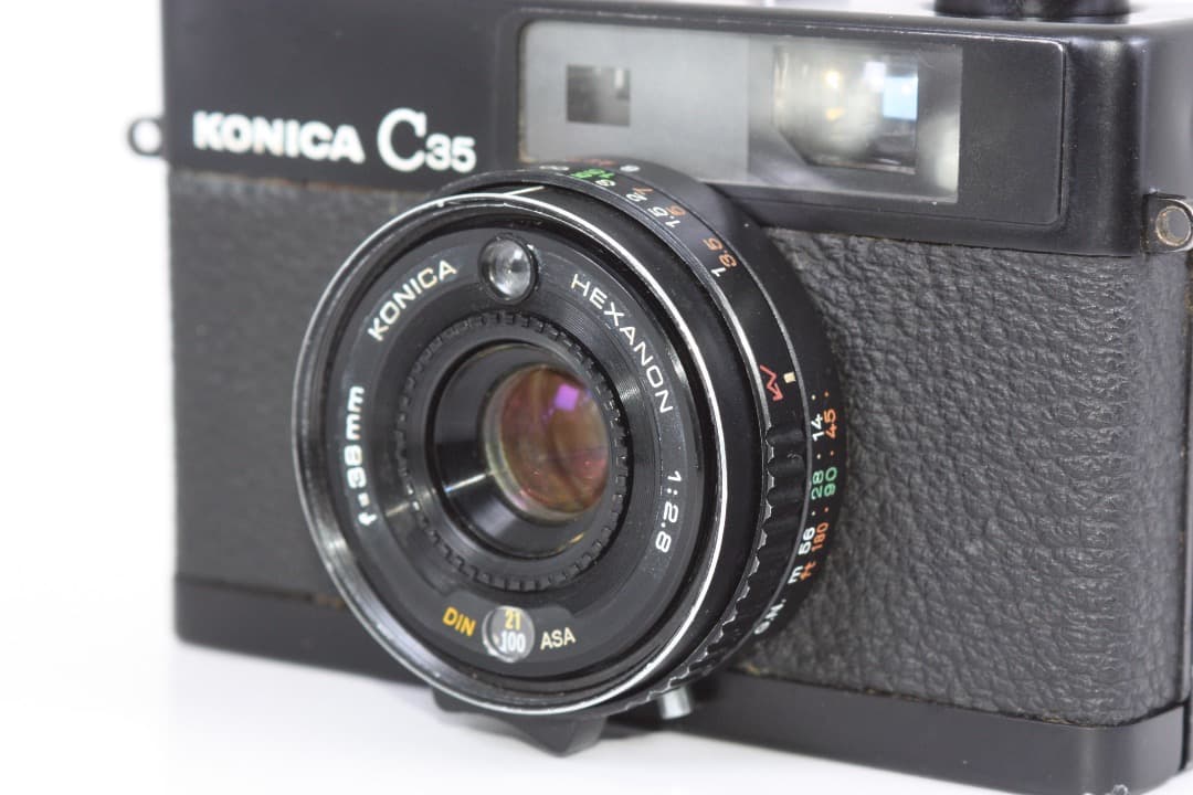 KONICA C35（ブラック/フルメンテナンス済み/完動品）#364