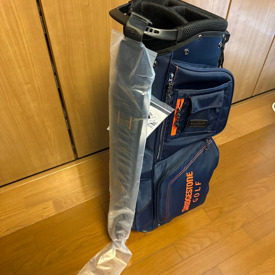 新品未使用ブリヂストン ゴルフキャディバッグ ネイビー　 2025年　3月発売