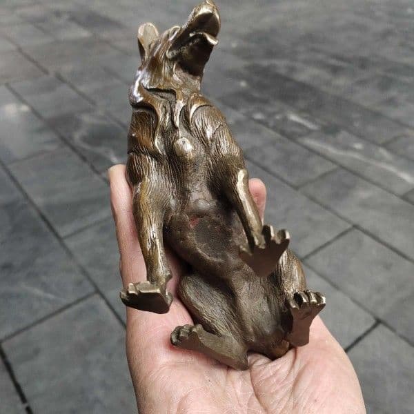 十二支犬 銅製 装飾品 工芸品 美術品 置物
