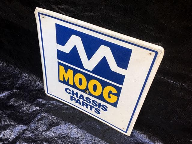 アメリカ ”MOOG社” ヴィンテージ 看板 自動車パーツ 入手困難品