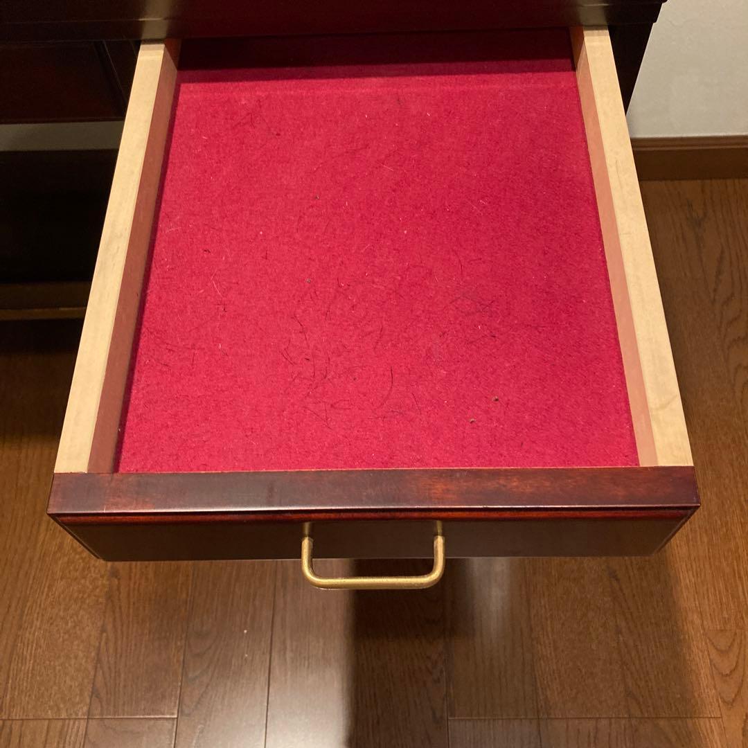 【今月中お値引き価格・希少品】三面鏡ドレッサー・高級漆家具（モリシゲ）&椅子