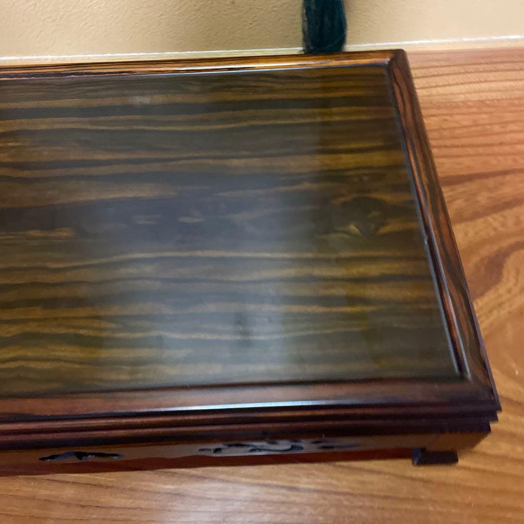 盆栽台 花台 飾り台 香炉台 花瓶台 サイドテーブル 木製 花梨材 ビンテージ