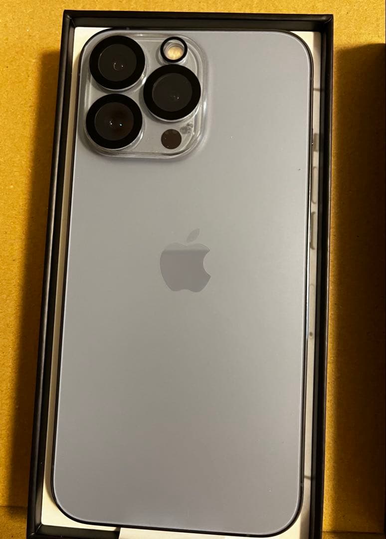 【美品】iPhone 13 Pro シエラブルー【新品画面保護フィルム付】