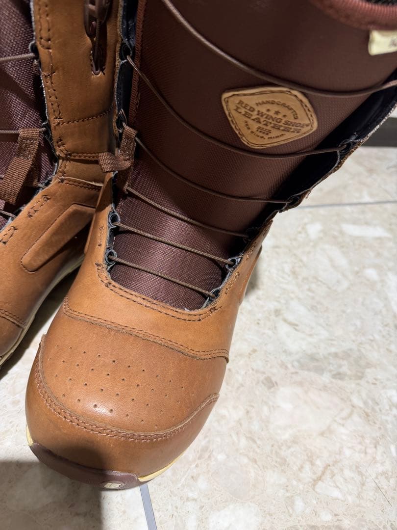 【美品】Burton スノーボードブーツ　レッドウィング　 アイオンレザー②