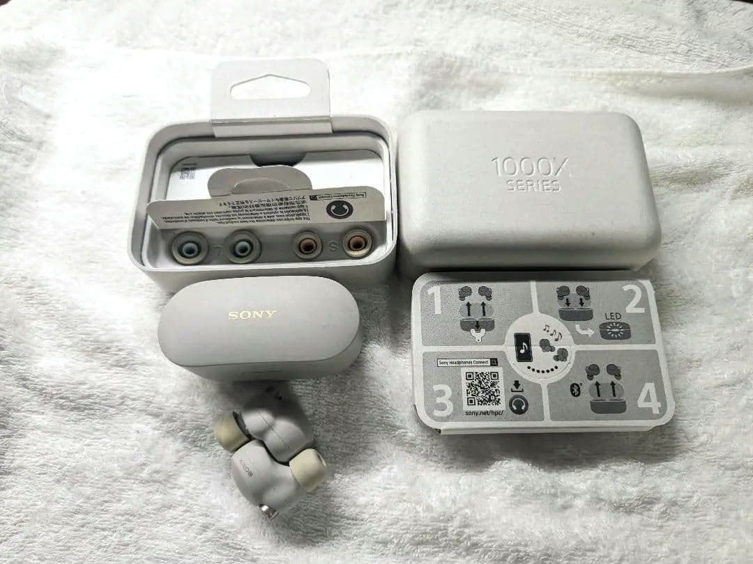 【美品】SONY WF-1000XM4 ノイズキャンセリング ワイヤレスイヤホン