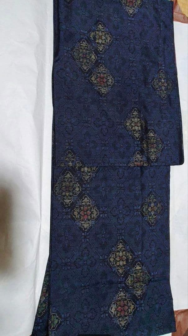 スーパートールサイズ 大島紬 着物 身丈181cm　裄丈69.8