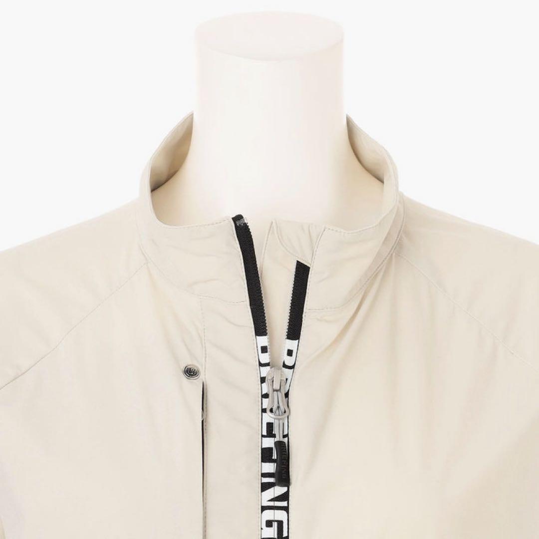 【今期新作・タグ付き】BRIEFING レディース ウィンドブルゾン ベージュM