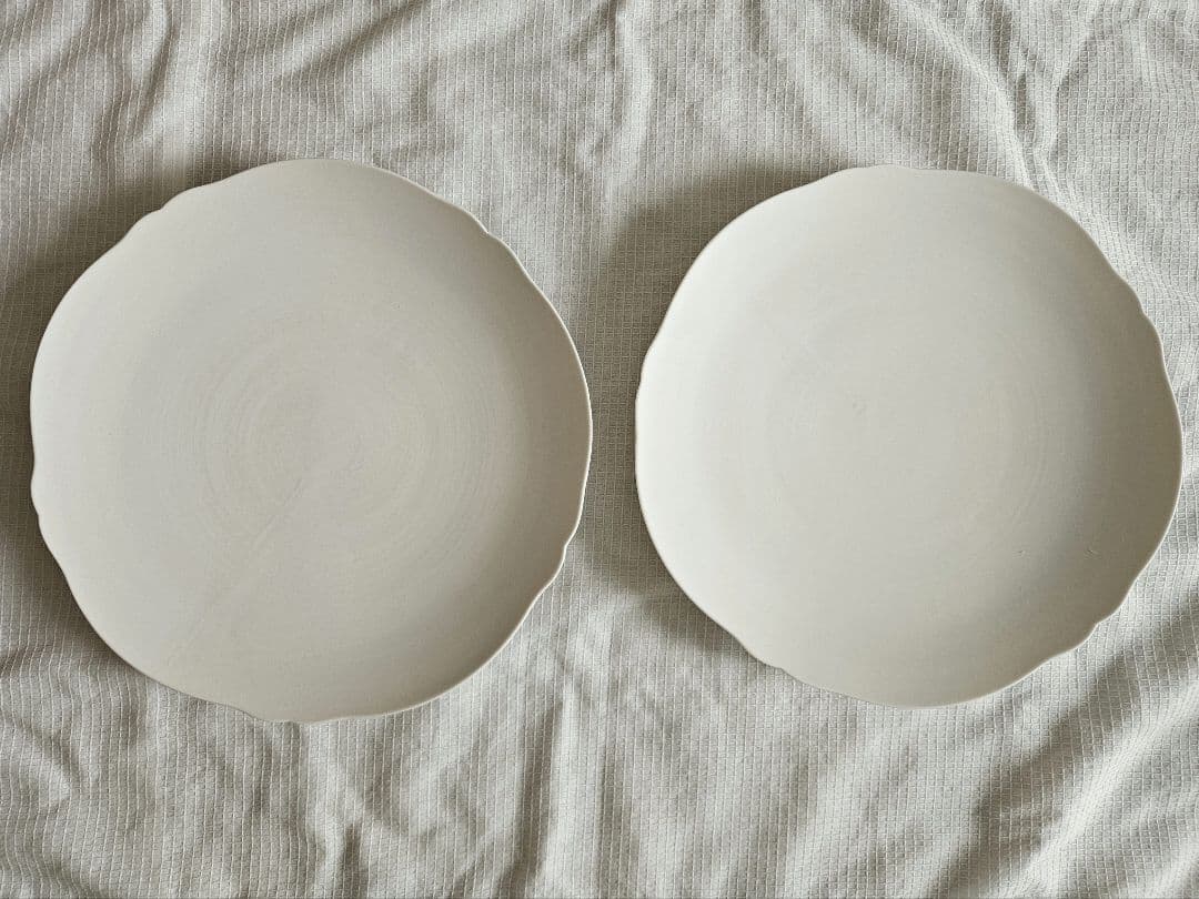 KIWAKOTO * 美品 BOTAN DISH 雪 ホワイト セット