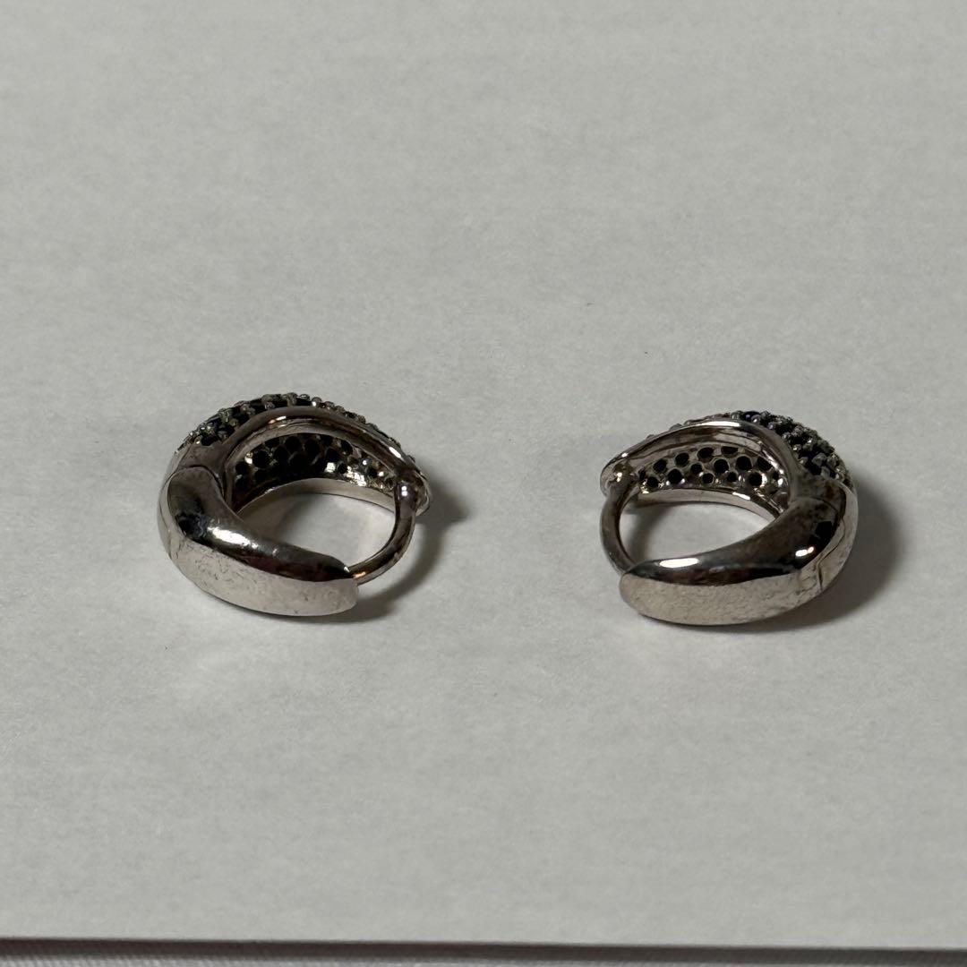 【定価4.8万】TOM WOOD Ice Huggie Pave ピアス M