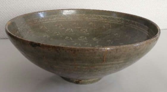 高麗青磁象嵌大鉢