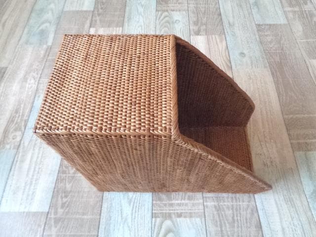 マガジンラック●無地●アタ●バリ島●1045.1●ブックケース●アジアン雑貨