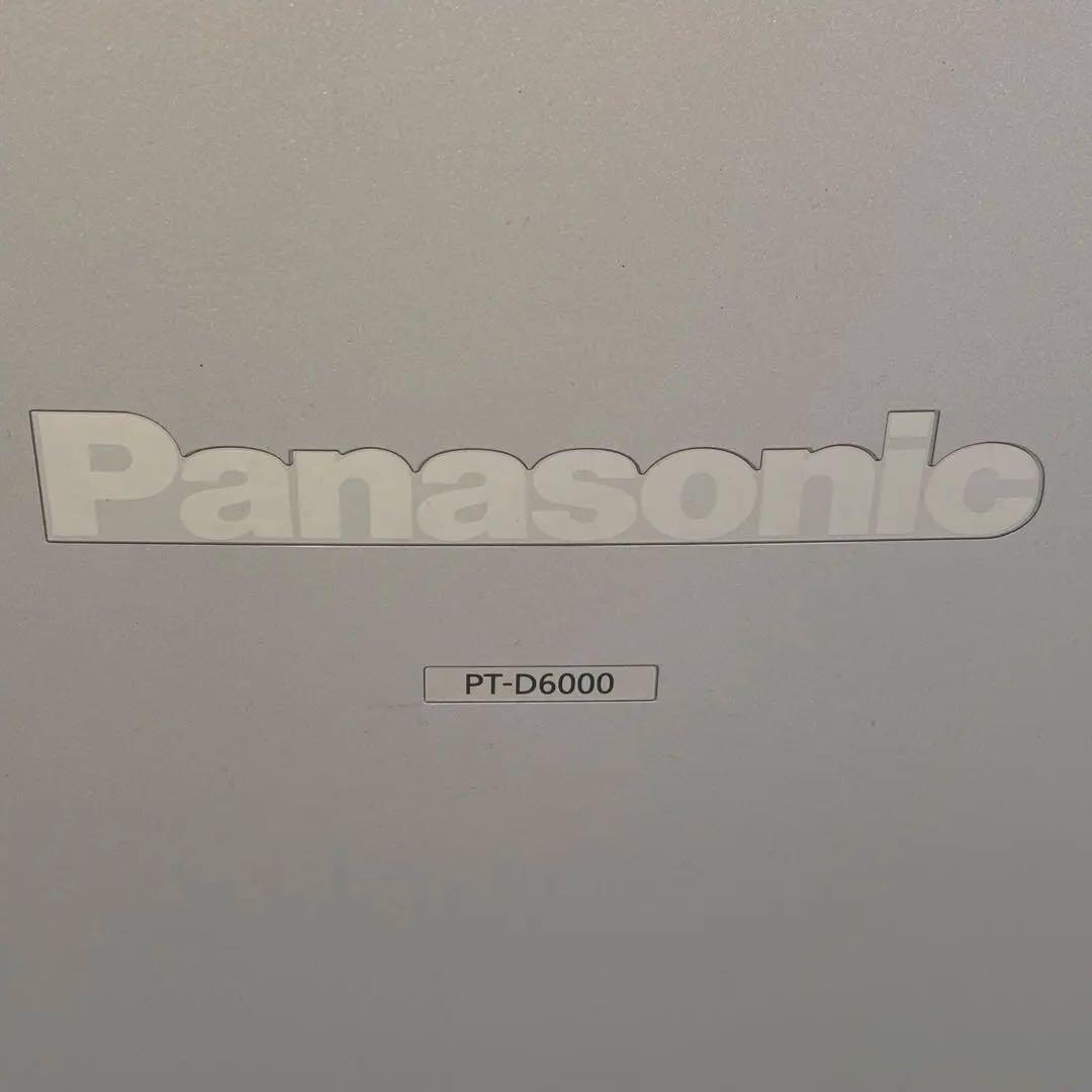 PanasonicDLPプロジェクタPT-D6000S 使用6538h 678h