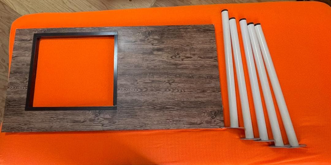 【自作】パソコンデスク デスクインインＰＣ IKEAデスク改