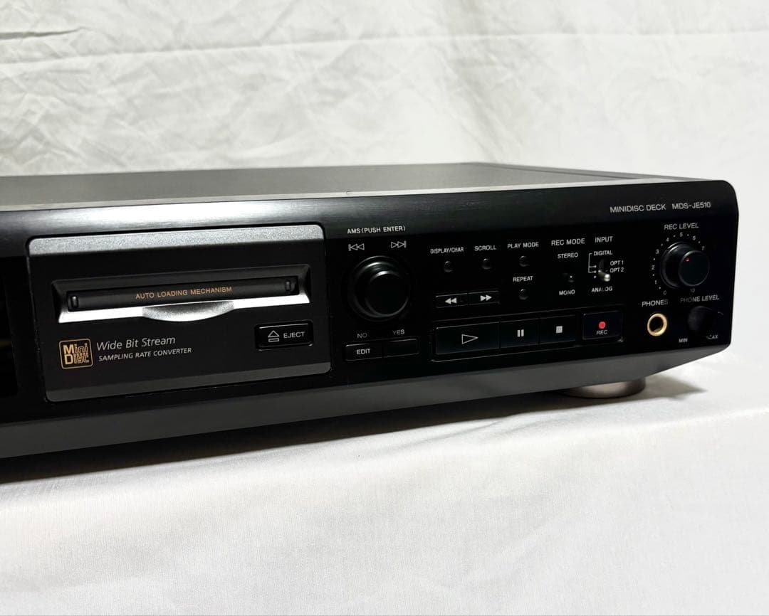 SONY MDデッキ MDS-JE510 リモコン 日本製