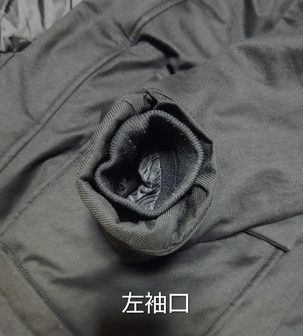 ウールリッチマウンテンパーカー ウール、シルク混紡 ブラック