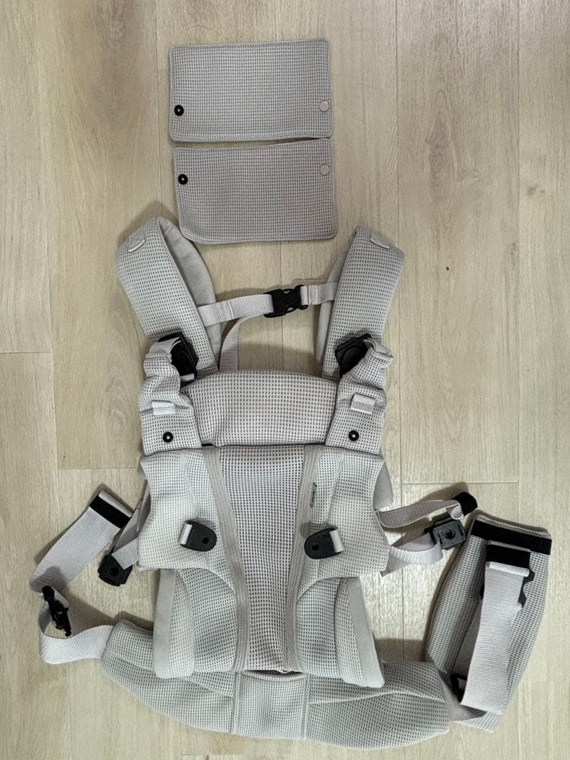 Aprica Laclis 抱っこ紐 (ホワイトアッシュ)2024年発売品