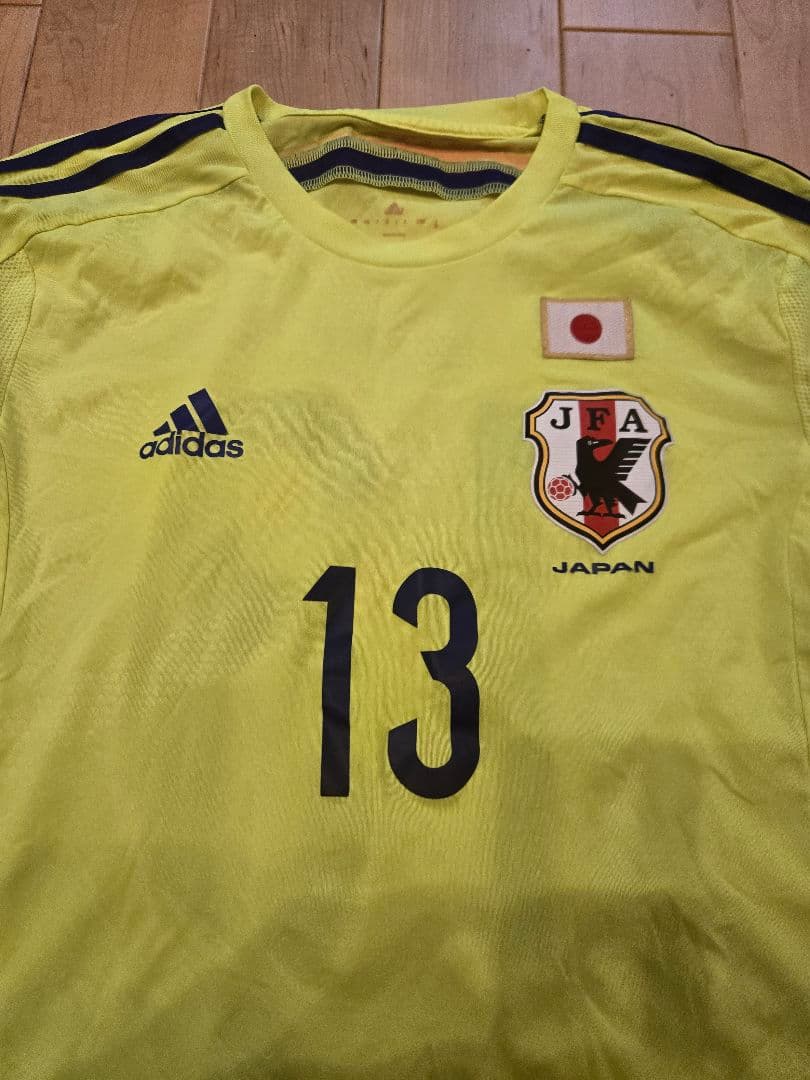 14-15 日本代表 選手支給品 アウェーオーセンティックユニフォーム