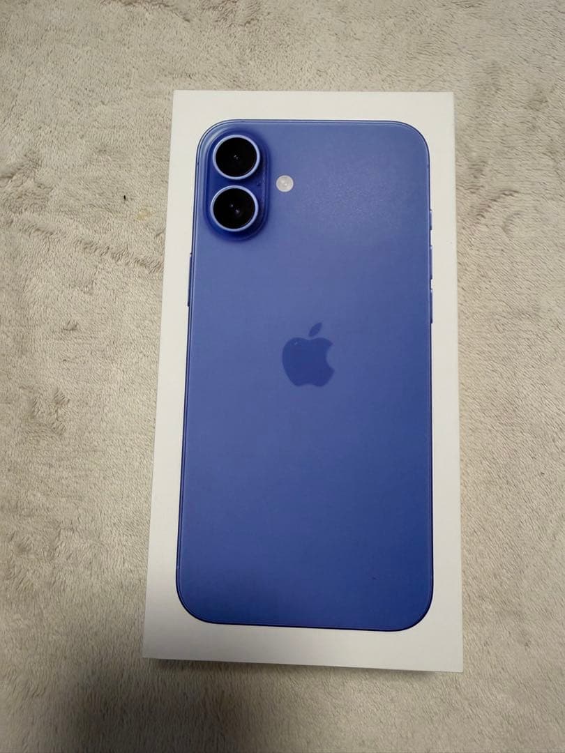 J*l様 Apple iPhone 16 plus 256GB本体 ブルー