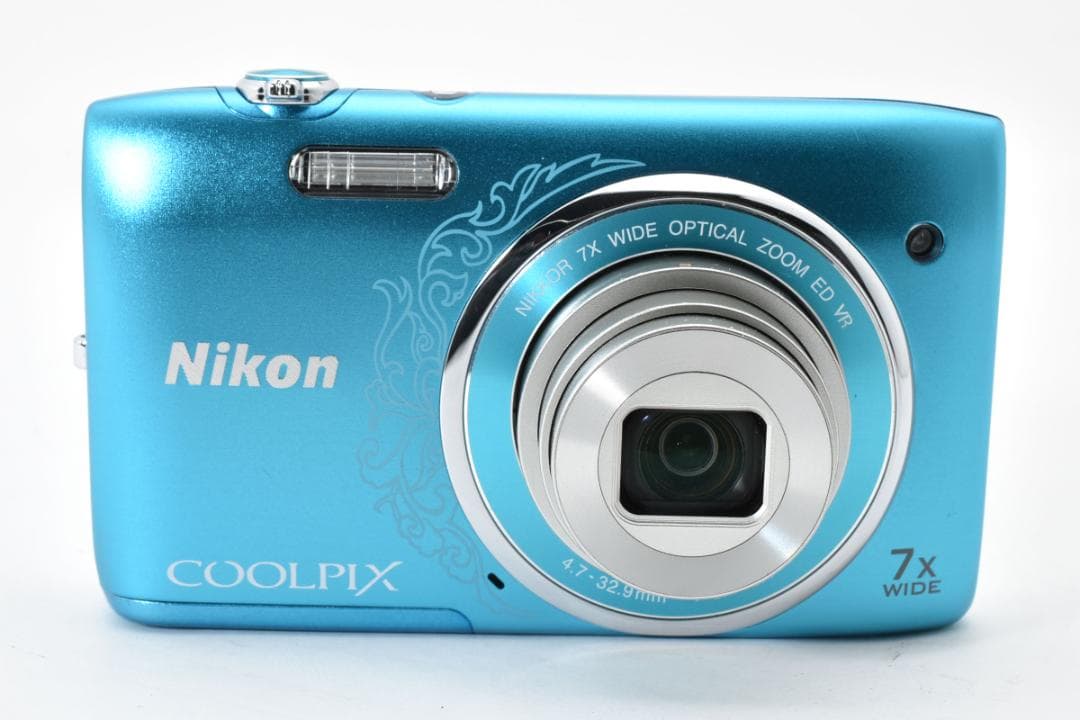 【お値下げ歓迎・ 美品 】ニコン　Nikon COOLPIX S3500 ブルー