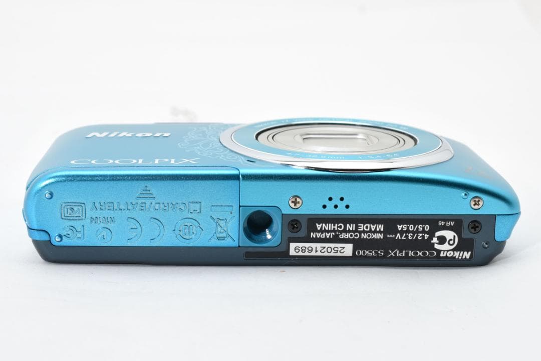 【お値下げ歓迎・ 美品 】ニコン　Nikon COOLPIX S3500 ブルー