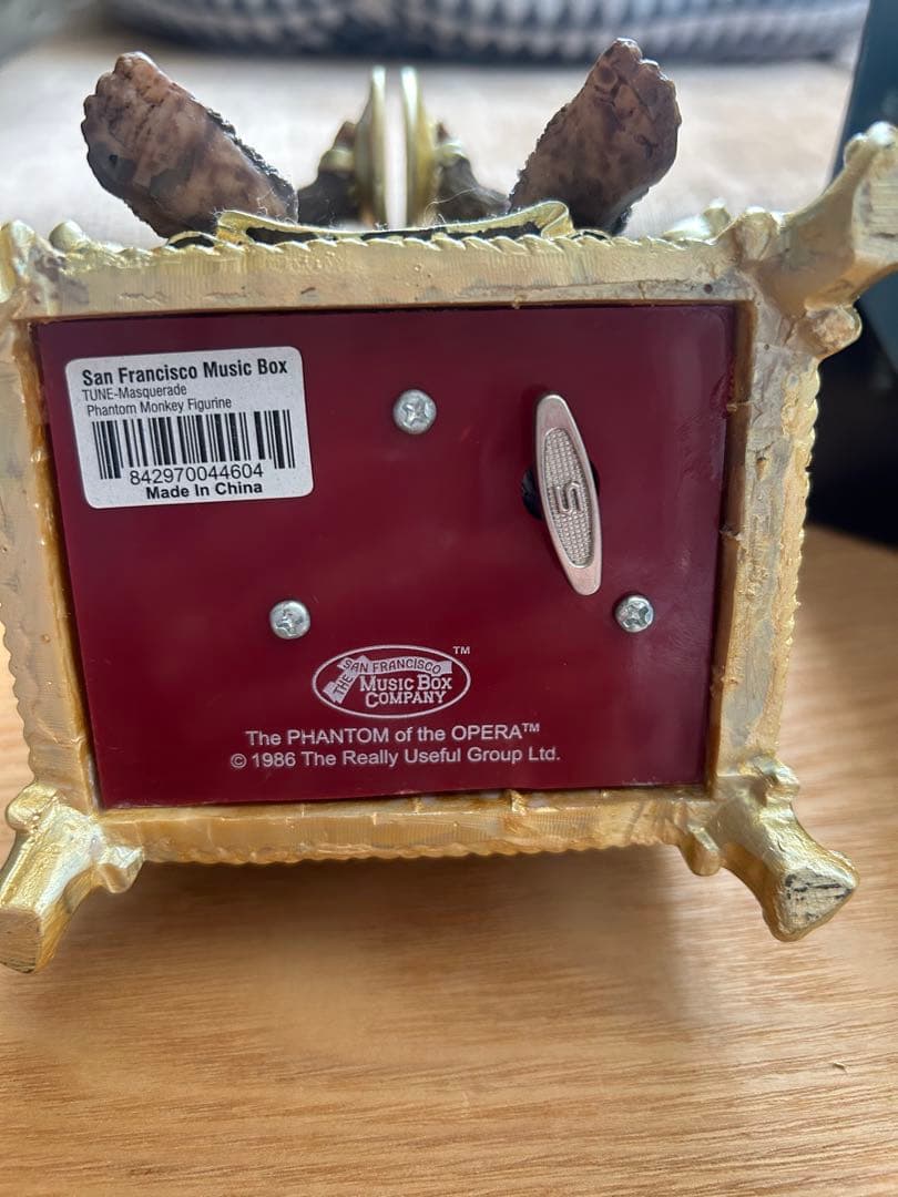 オペラ座の怪人 猿のオルゴール