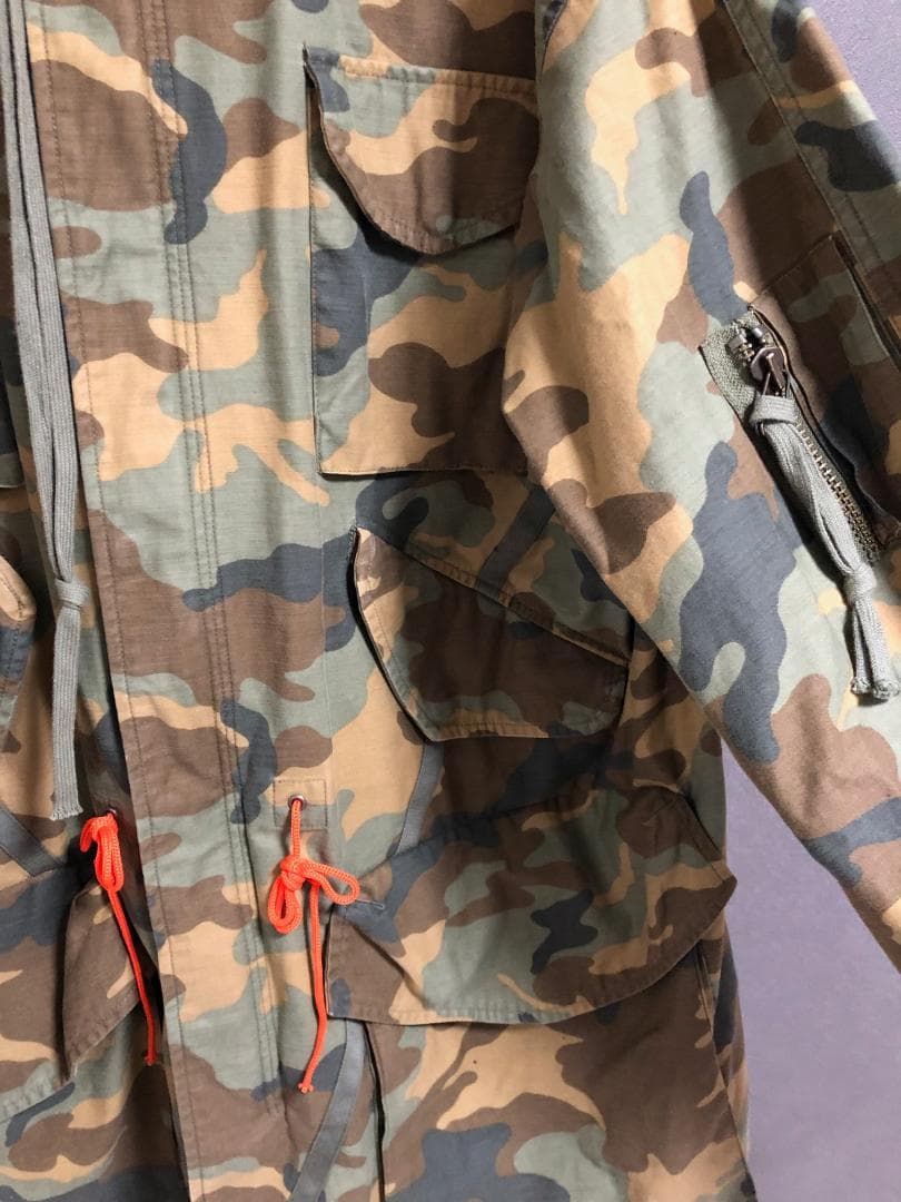 激レア GREG LAUREN CAMO FISHTAIL 迷彩 ジャケット