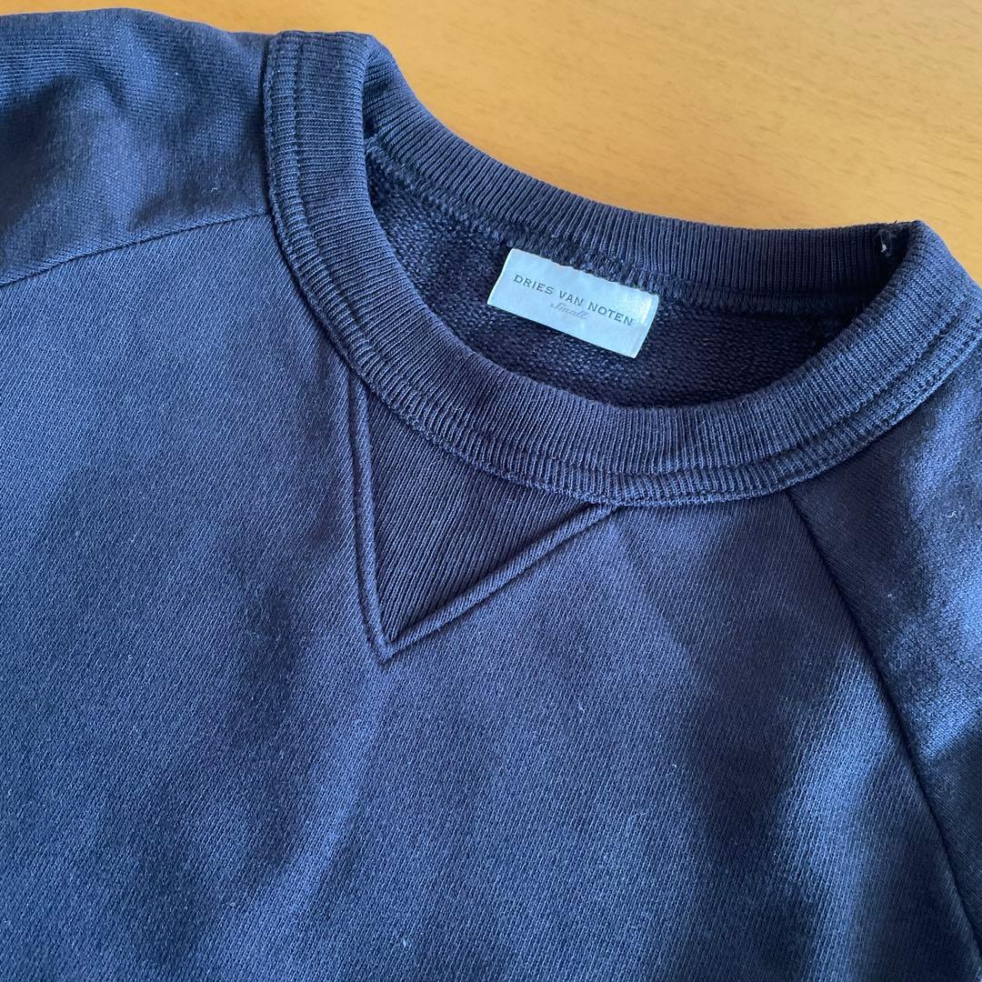 ドリスヴァンノッテン ブラック スウェット