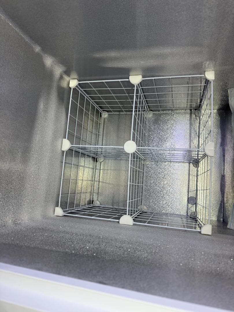 Aハイアール(Haier) 冷凍庫 100L 幅54.5cm 上開き 急冷凍 直