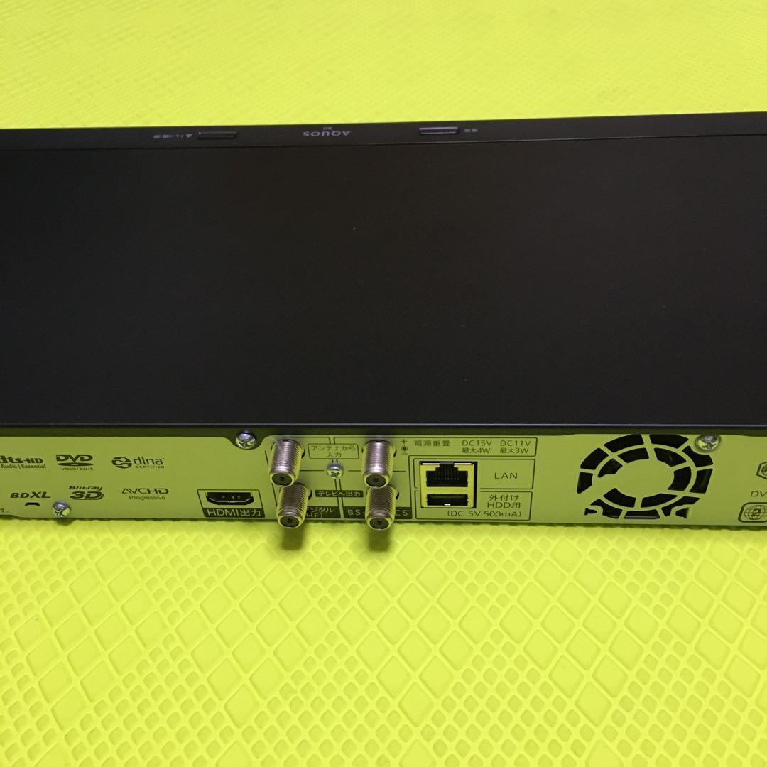 ◆シャープ ブルーレイレコーダー◆BD-NS500◆純正リモコン・「ドラ丸」機能