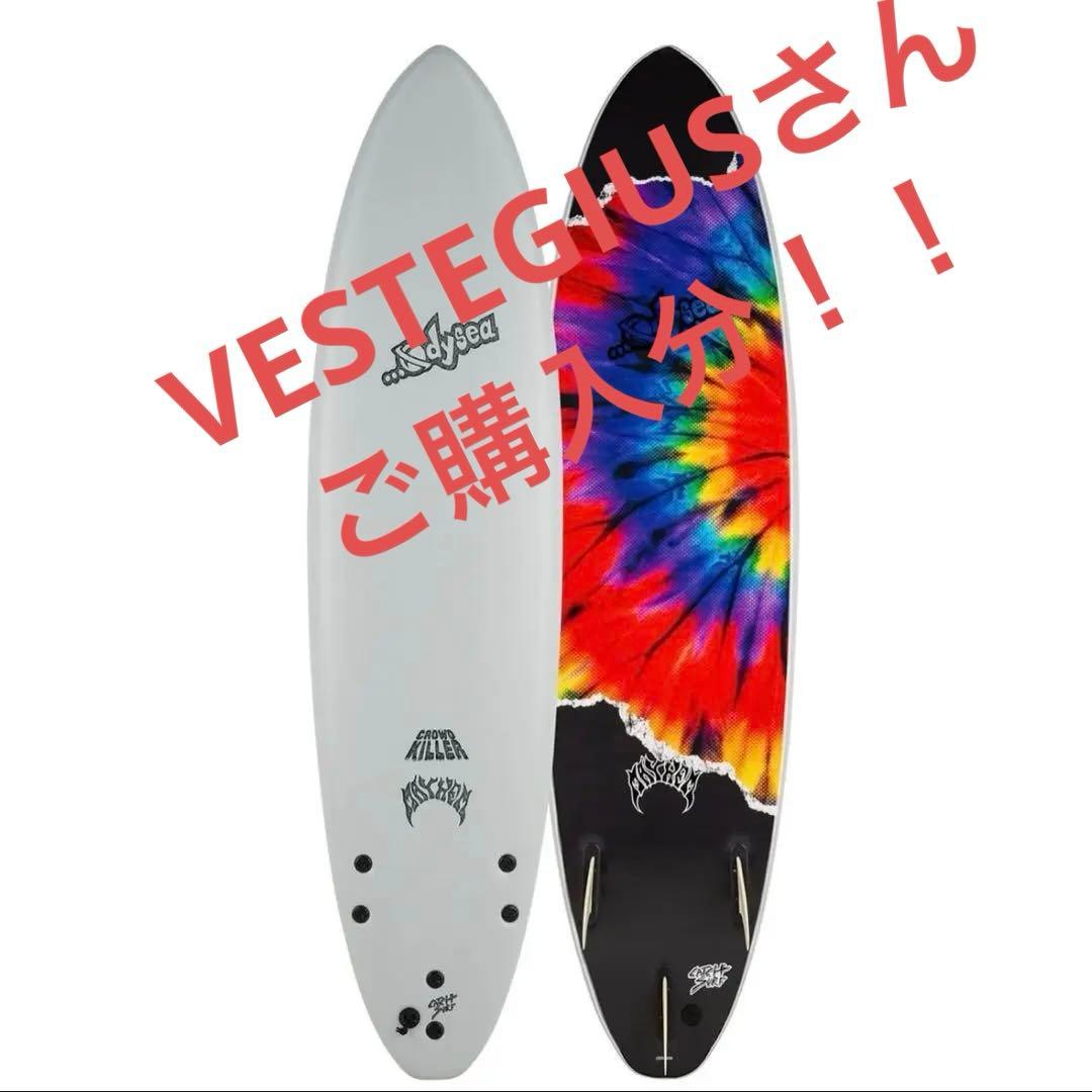 大人気！34％引！オディシー × ロスト『クラウドキラー 7'2\"』