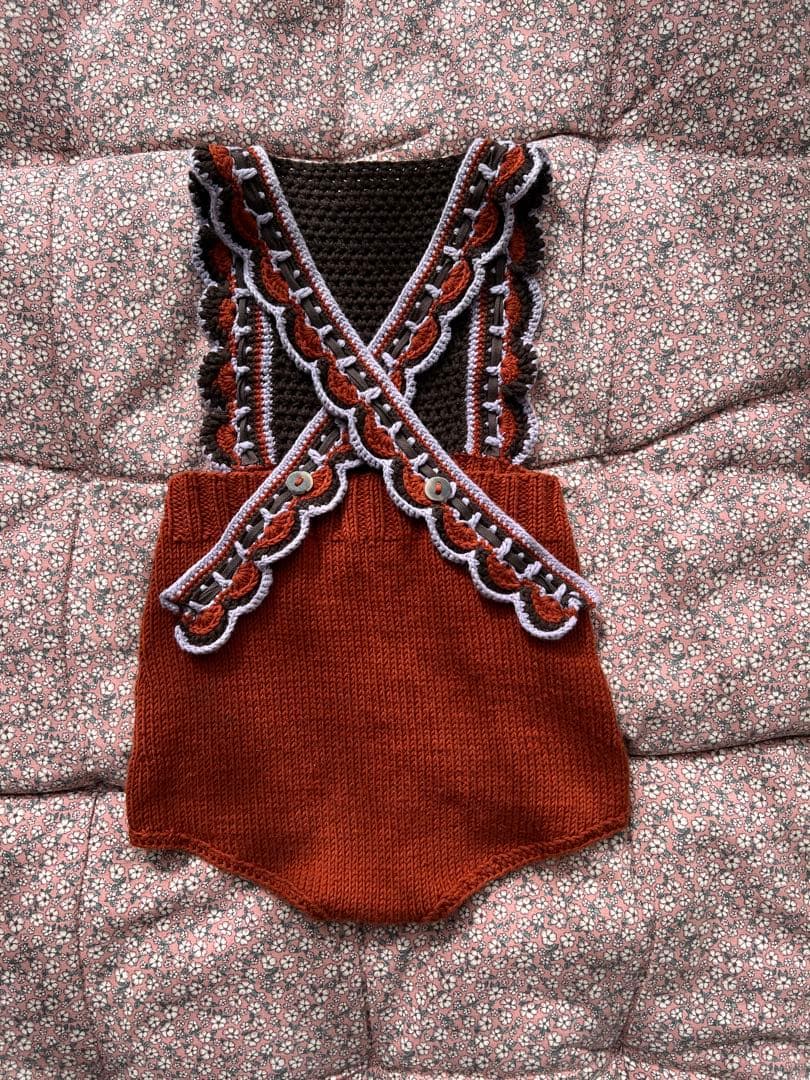 misha&puff prairie romper 3ー4y
