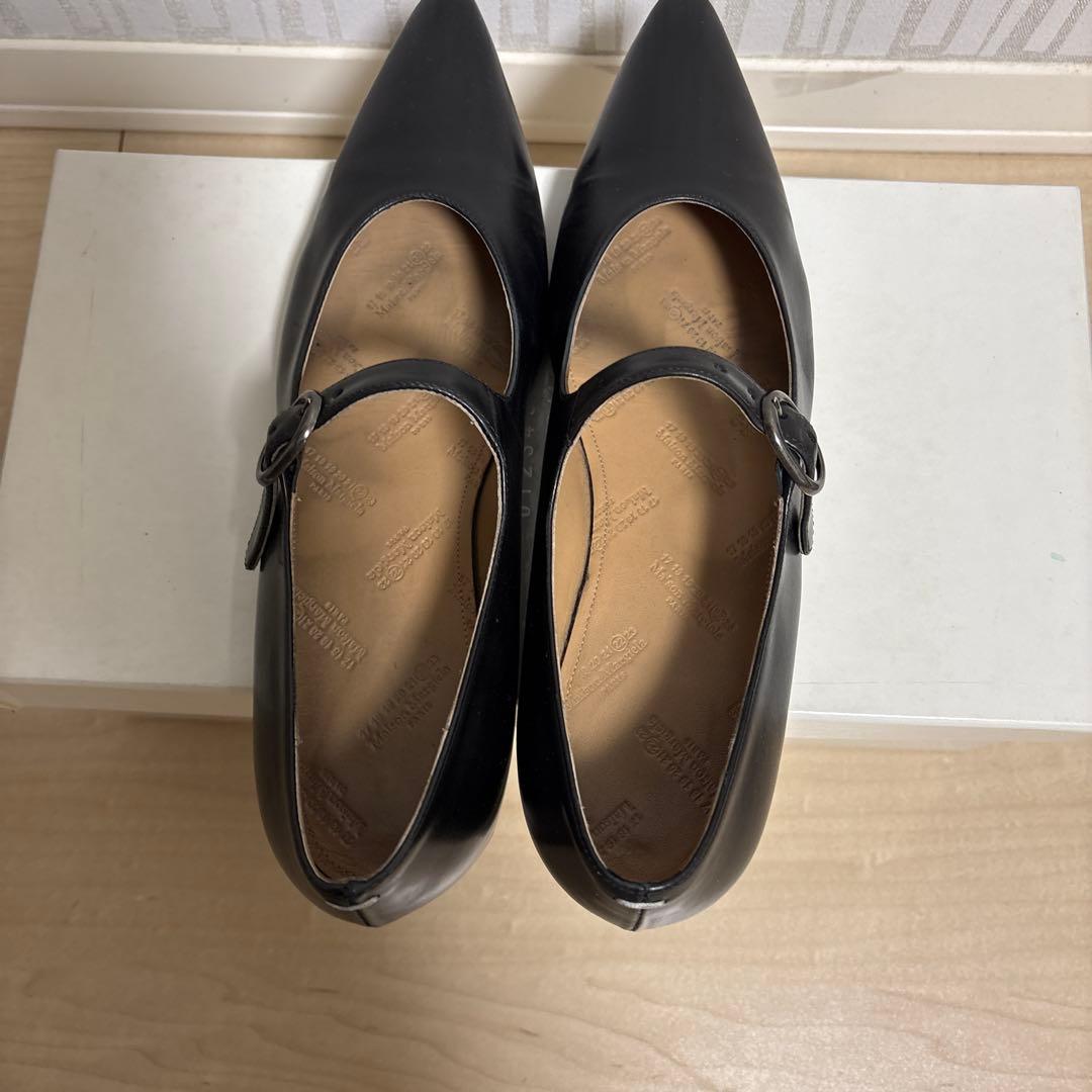 メゾンマルジェラハイペリオンメリージェーンポインテッドトゥ